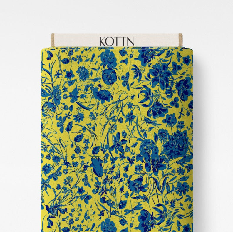 Blue floral
