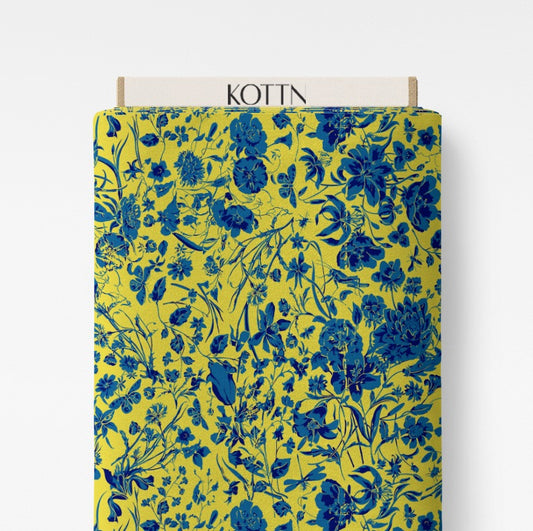 Blue floral